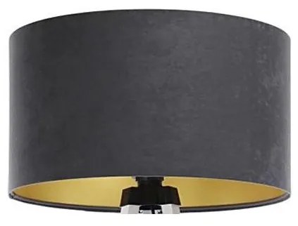 Univerzális STANDART E27 lámpabúra, 45 cm, szürke/arany