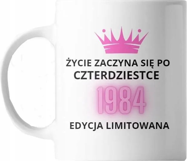 Kerámia Bögre Nyomtatással 40. Születésnapra Negyvenedik Ajándék Bögre