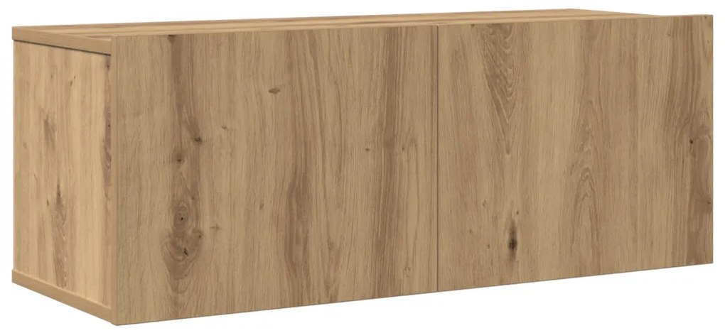 TV Szekrény Szett 6 pcs kézműves tölgy 200 x 30 x 150 cm