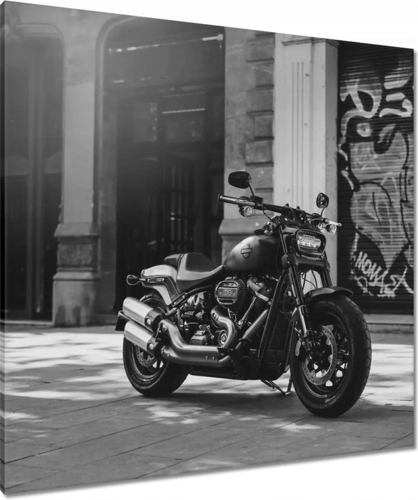 Vászonkép 90x90 Harley Davidson Motorkerékpár