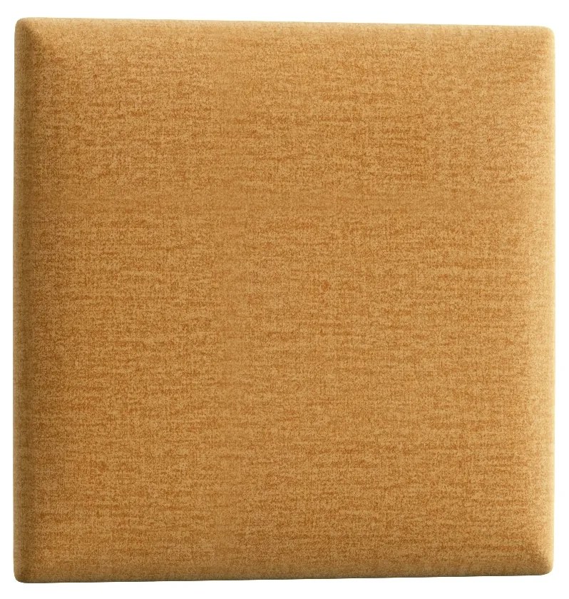 Kárpitozott panel Quadra 40x40 cm (mustár). 1048341