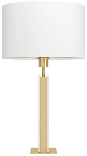 Eglo 390409 - Asztali lámpa BELESAR 1xE27/40W/230V fehér