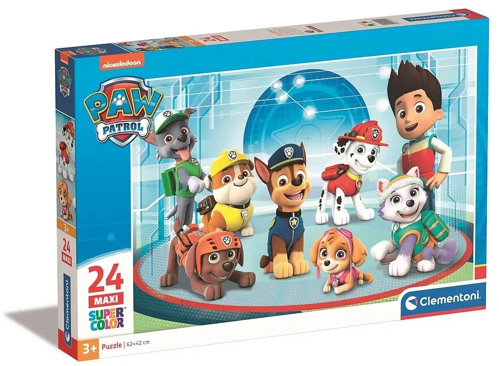 Mancs Őrjárat Mission Control 24 db-os maxi puzzle Clementoni
