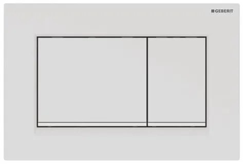 Geberit Sigma30 vezérlőgomb műanyag fehér 115.883.01.1