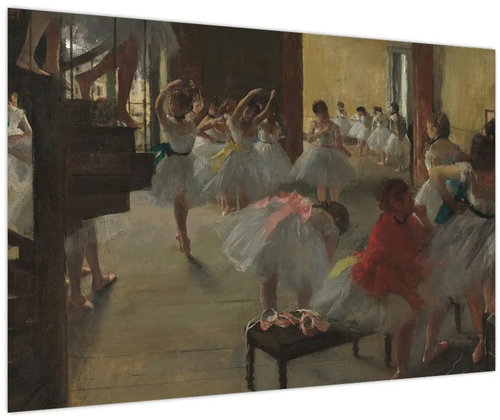 Kép - Edgar Degas, The Dance Class, reprodukciók (90x60 cm)