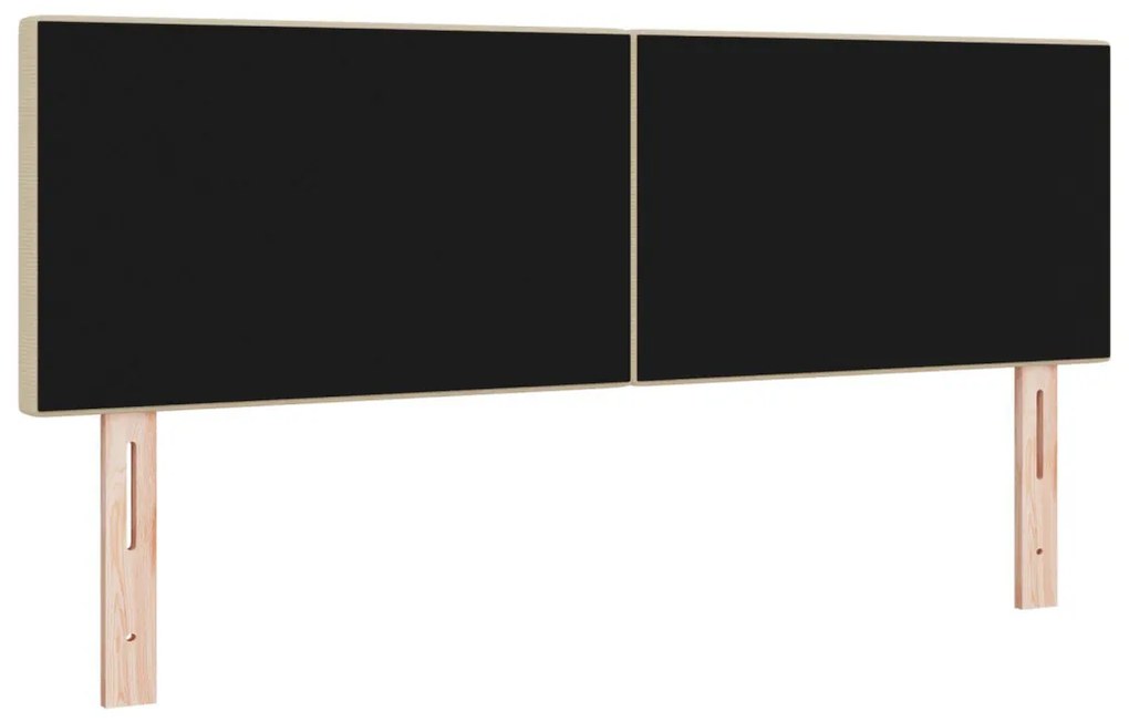 Fejtámla Egyszerű Design Világosszürke Zöld 140 cm Bársonyos Szövet