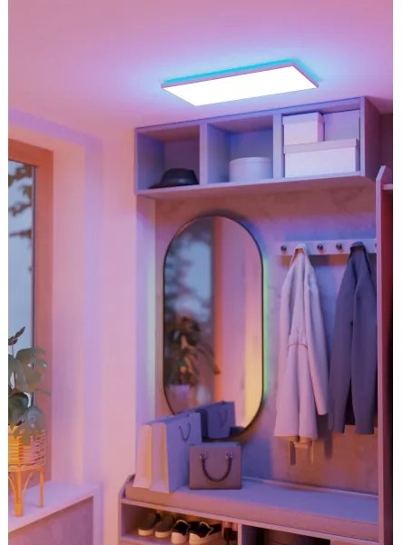 Eglo 901477 -LED RGBW Dimmelhető fürdőszoba Világítás ROVITO-Z 17,2W/230V 30x57cm IP44 fehér