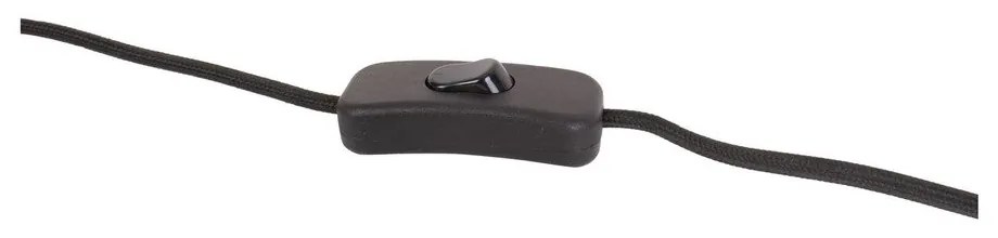 Sublime fekete asztali lámpa, magasság 51 cm - Leitmotiv