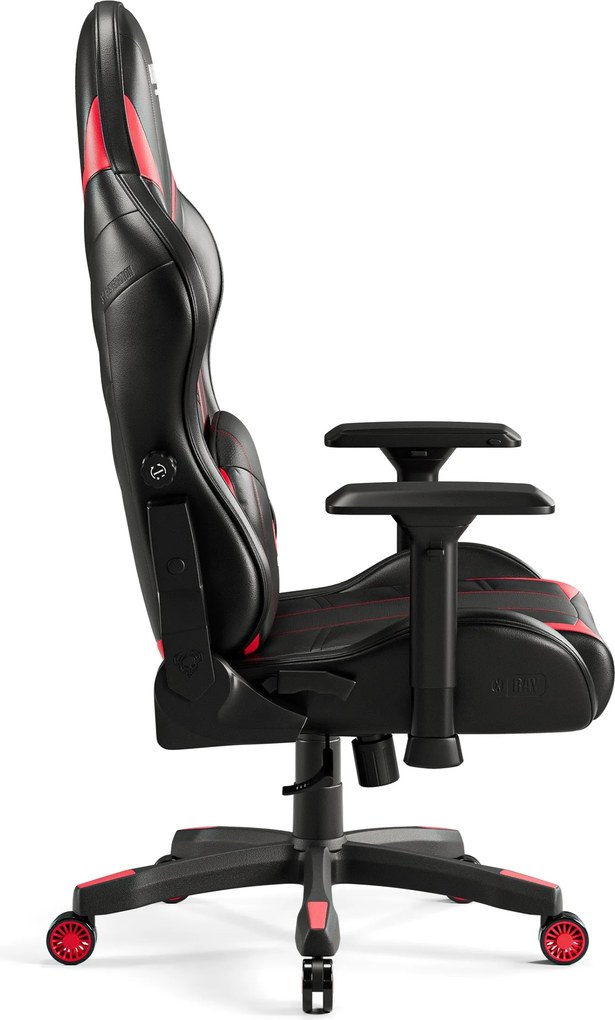 Gamer szék műbőr Normal Size, fekete-piros: Diablo X-Ray 2.0