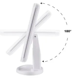 Beper - Sminktükör LED-világítással 4xAAA/5V