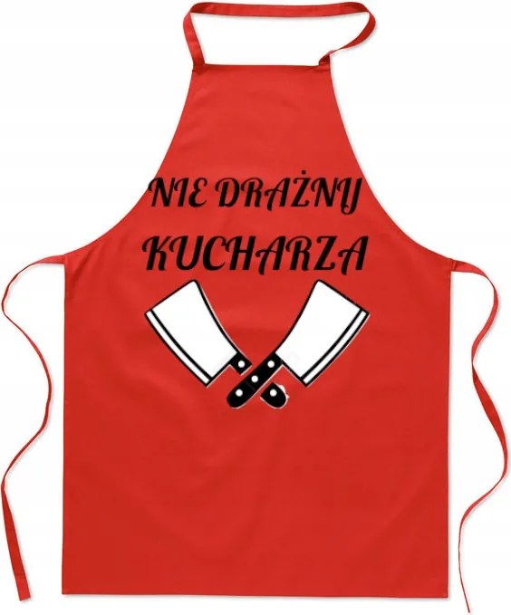 Konyhai kötény Ne ingereld a szakácsot Ajándék Neki Divatos