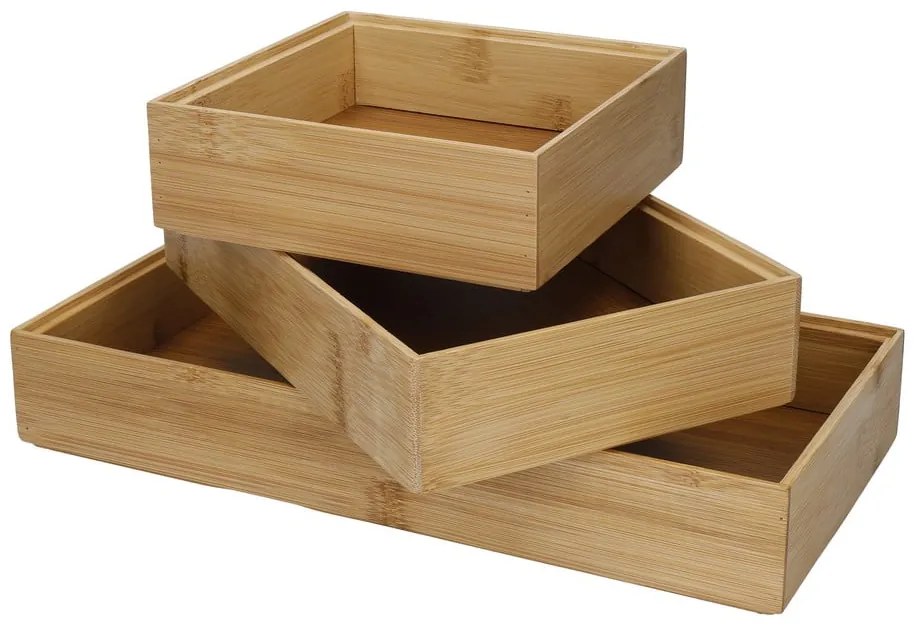 Bambusz fiókrendező szett 3 db-os Copco - Kitchen Craft