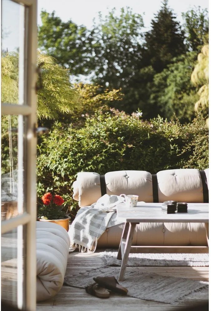 Design OUT™ Buckle Up Beige kinyitható bézs kültéri kanapé - Karup Design