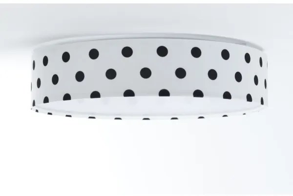 GALAXY KIDS LED/24W/230V pontozott fehér-fekete dimmelhető lámpa + DO