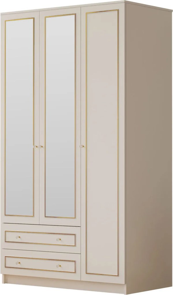 Gardróbszekrény, 105 cm – Rb-077-02