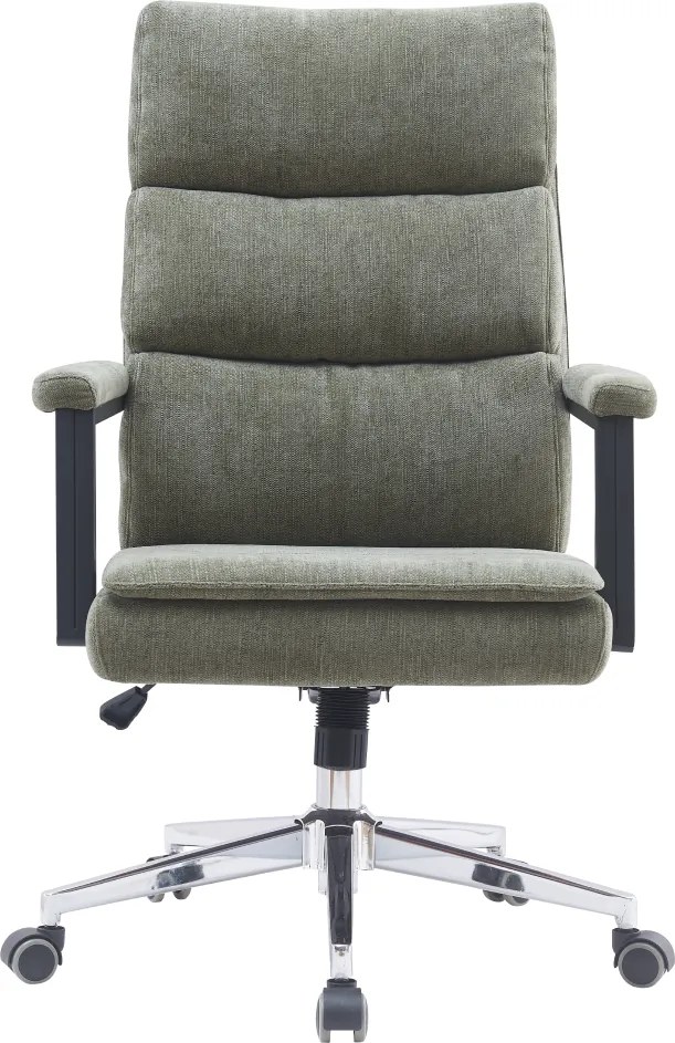 Irodai szék, zöld/króm, ZAVIER