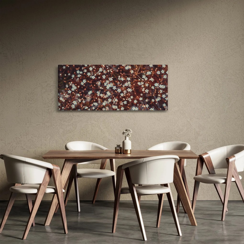 Erdei nefelejcs virág képe (120x50 cm)