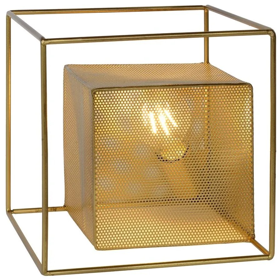 Lucide 78591/01/02 - Asztali lámpa EXTRAVAGANZA MORRIS 1xE27/40W/230V sárgaréz