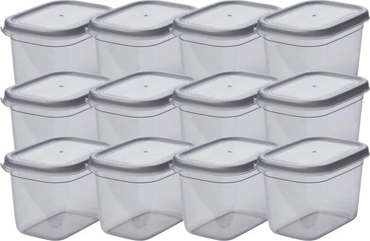 Ételtároló doboz készlet 12 db