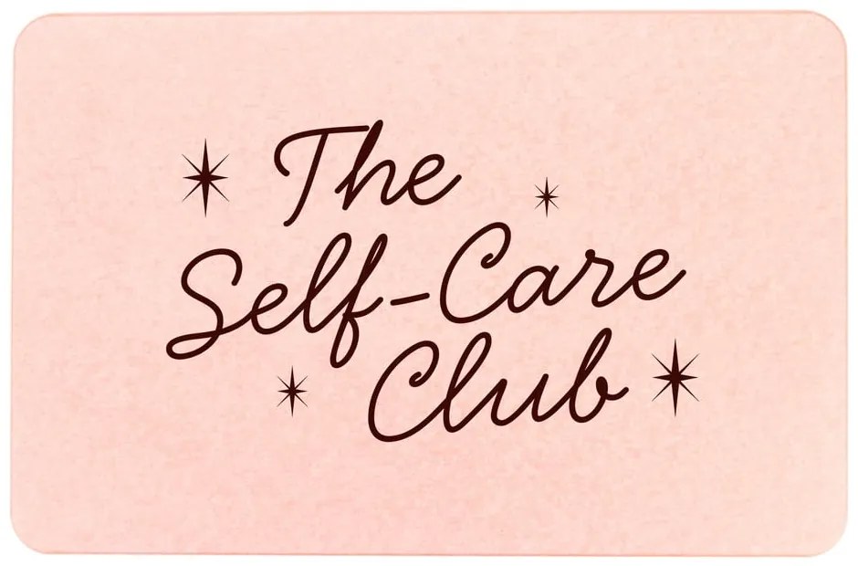 Rózsaszín kovaföld fürdőszobai kilépő 39x60 cm – Artsy Doormats