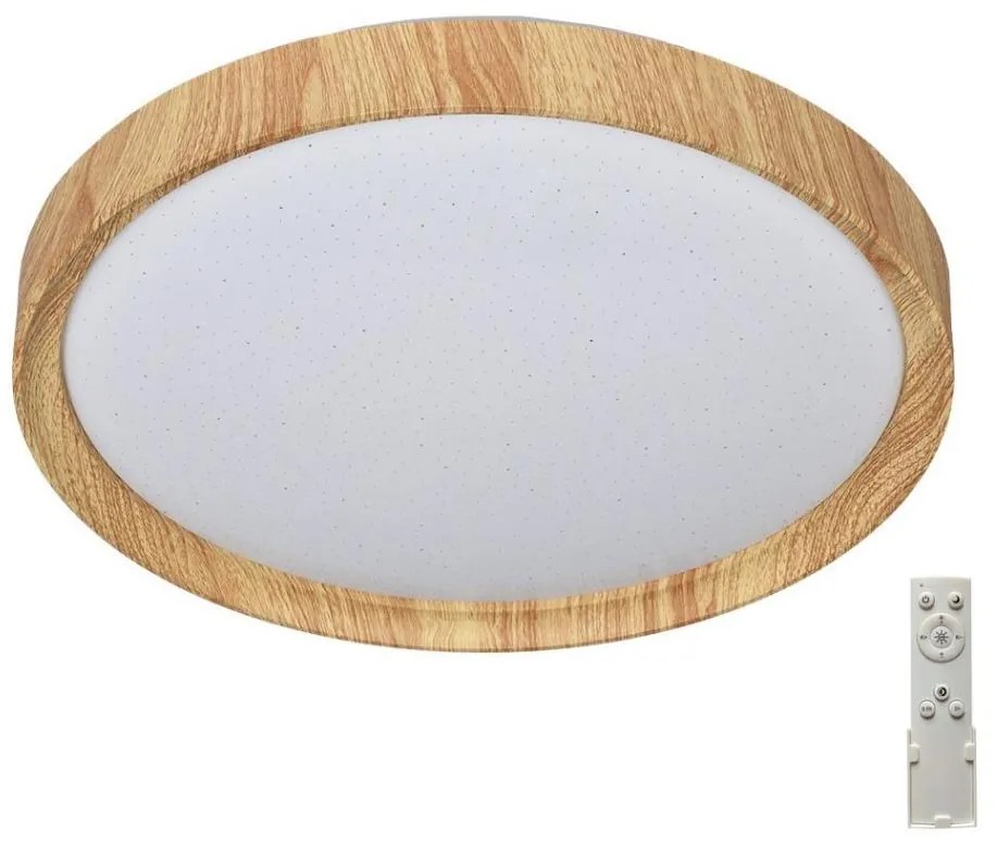 Prezent 71330-LED állítható fényű mennyezeti lámpa WOODEN LED/33W/230V 3000-6500