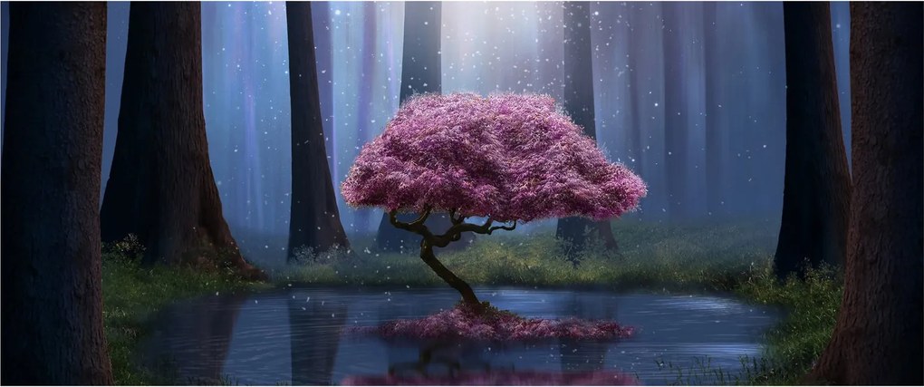 Kép - Varázslatos éjszaka (120x50 cm)