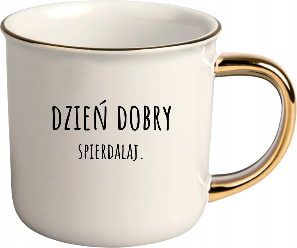 Bögre Fehér Arany Rant Ajándék Vicces Nőnap Jó Reggelt