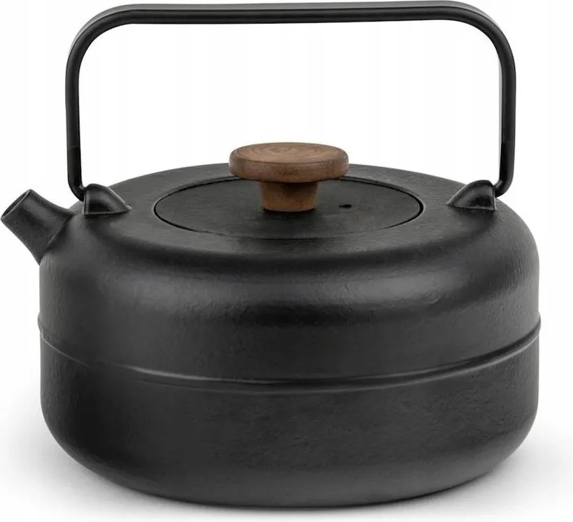 Henan öntöttvas vízforraló, 0,75 l, fekete