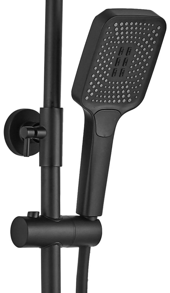 Zuhanyszett REA HELIX Black