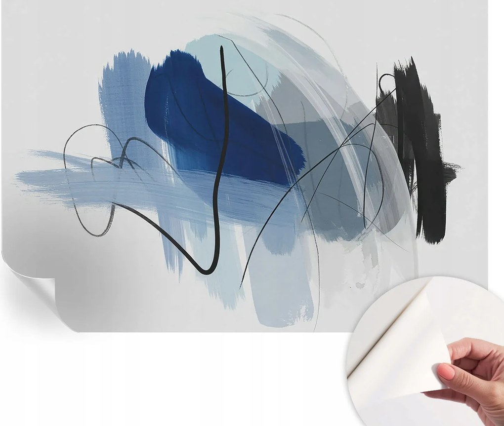 Öntapadós tapéta Falfestmény Prémium Színes absztraktok 152x104 cm