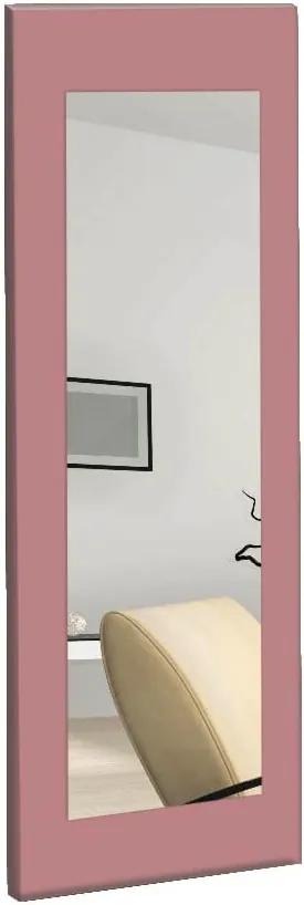 Chiva fali tükör rózsaszín kerettel, 40 x 120 cm - Oyo Concept