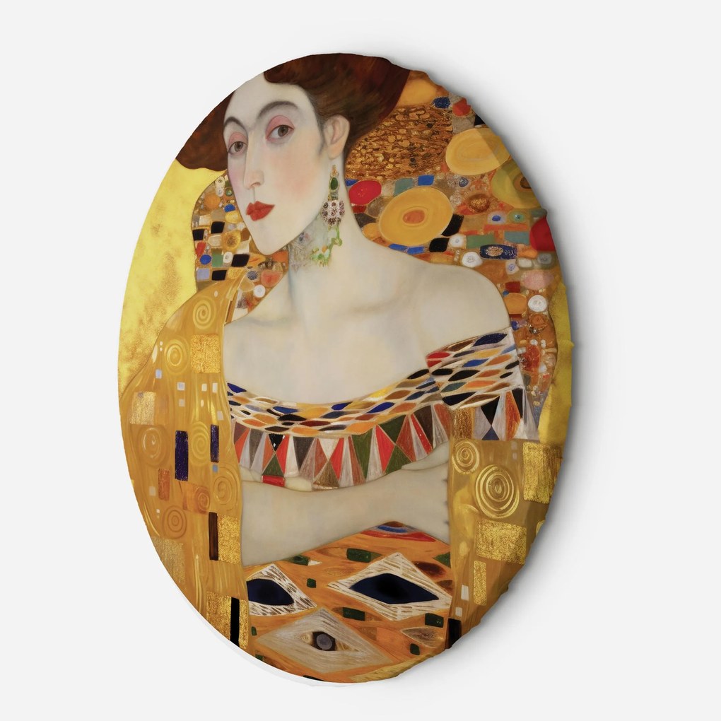 Gario Kerek vászonkép Arany nõi portré - Gustav Klimt, reprodukció Méret: 80 x 80 cm
