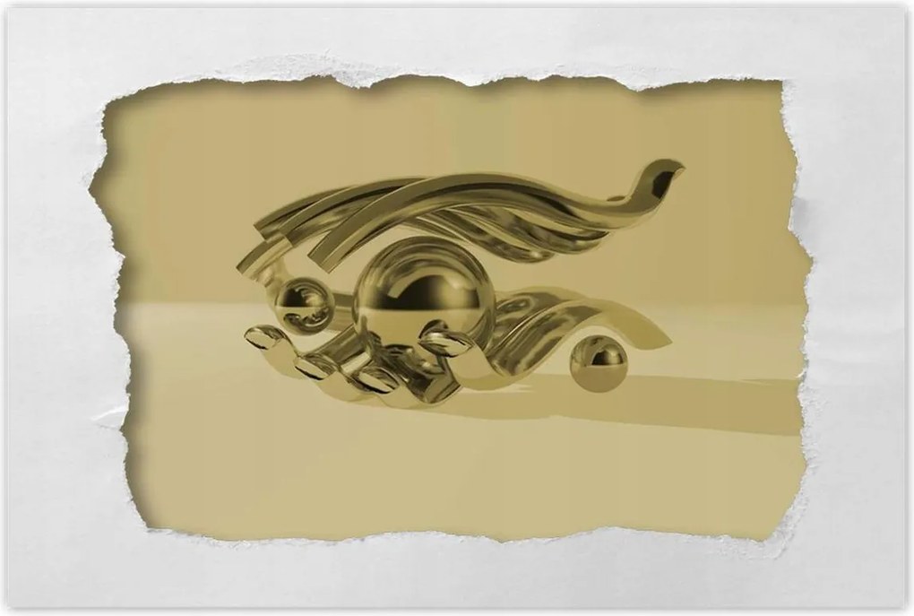 Poszterek 60x40 Szépia gömbök