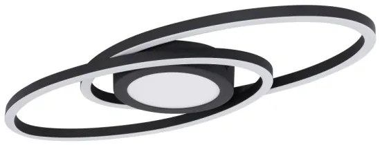 Globo 67239-24B - LED Mennyezeti lámpa REGGY LED/24W/230V