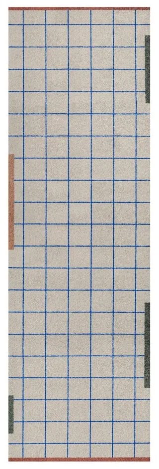 Elefántcsont színű mosható futószőnyeg 77x242 cm Network – Mette Ditmer Denmark