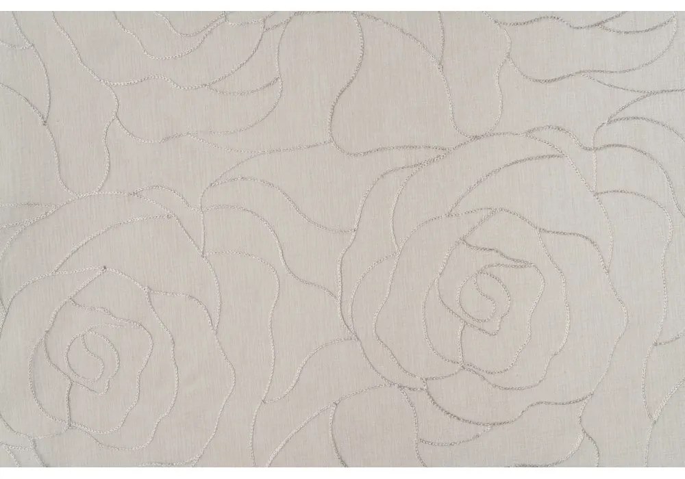 Fehér-szürke fényáteresztő függöny 140x245 cm Amanda – Mendola Fabrics