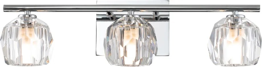 Quintiesse REGALIA QN-REGALIA3-PC-BATH Fali lámpa 3x3W/G9 3000k 900LM IP44