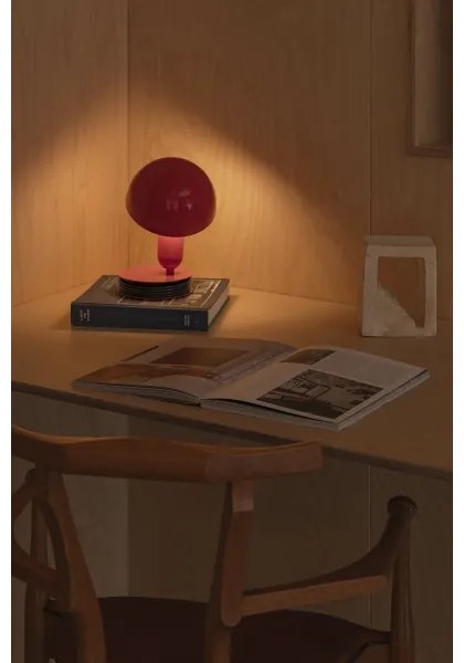 FARO 56103 - Csipeszes asztali lámpa 2in1 BELA 1xE27/15W/230V piros