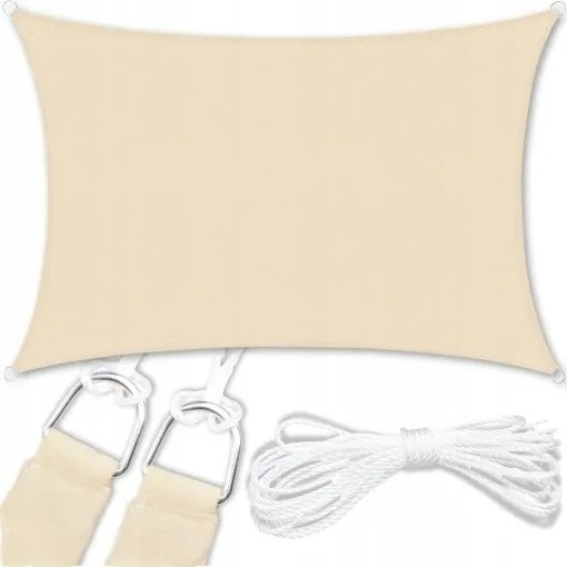 Purovi Garden kerti napvitorla vízálló 3x4m szilárd