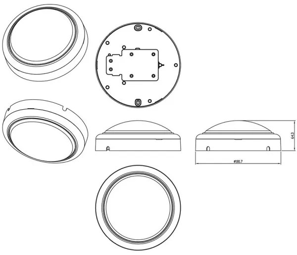 Philips - LED Fali lámpa PROJECTLINE LED/15W/230V IP65