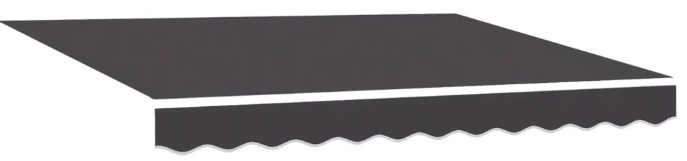Automatikus Kihúzható Napernyő - Antracit 300x250 cm