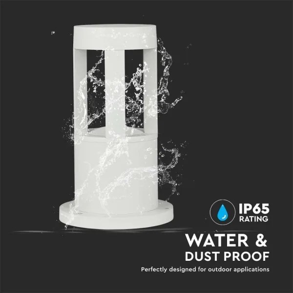 LED Kültéri lámpa LED/10W/230V 25cm 6400K IP65 fehér