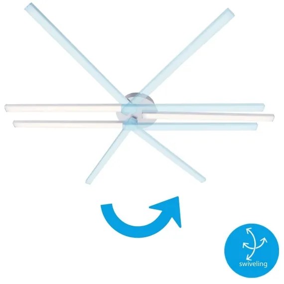 Briloner 3181-039 - LED Felületre szerelhető csillár GO 3xLED/5W/230V