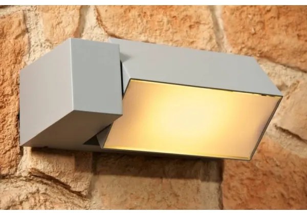 Philips - Kültéri fali lámpa BORDER 1xE27/23W/230V IP44 szürke