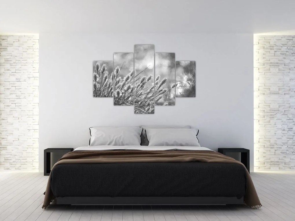 Kép - Bézs színű puha fű N⁰1 (150x105 cm)