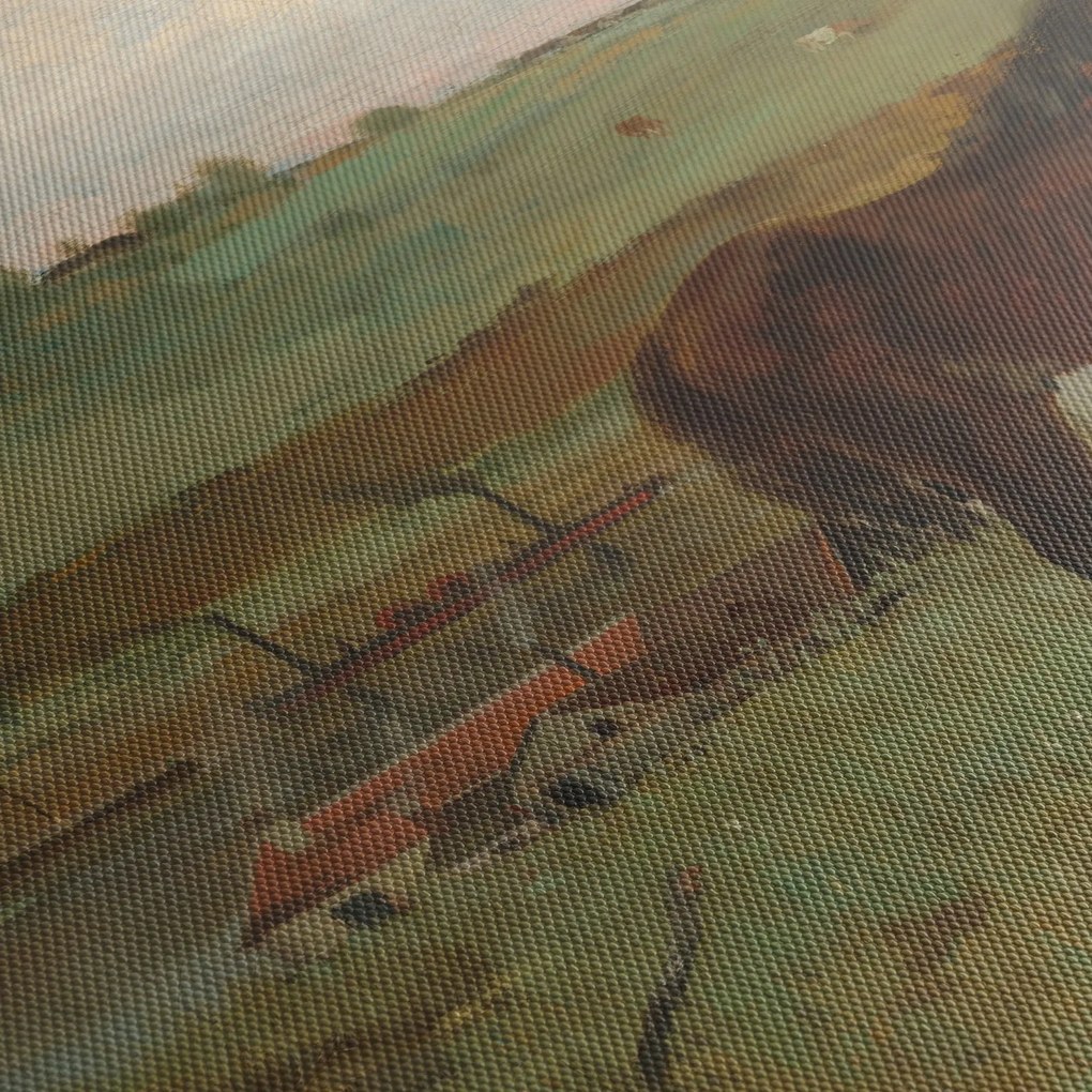 Kép - Edgar Degas, Horses in a Meadow, reprodukciók (90x60 cm)
