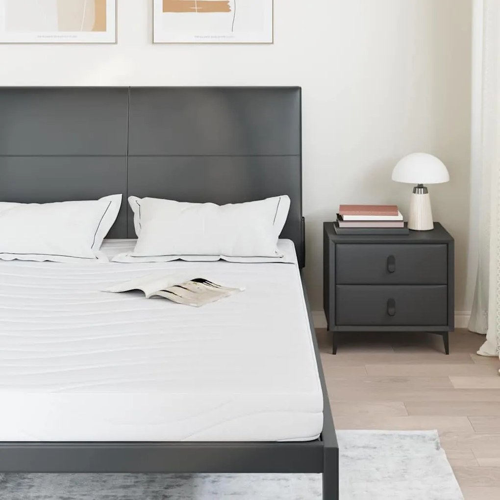 Matrac Fehér 140 x 190 cm Gél Memóriahab