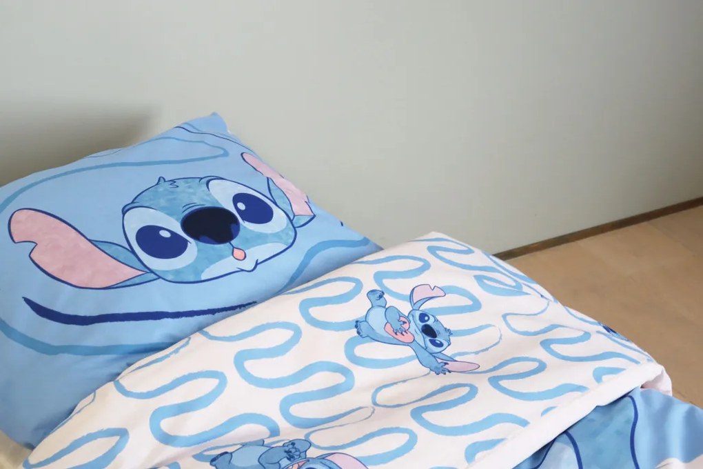 Disney Lilo és Stitch, A csillagkutya Kindness gyerek, ovis ágyneműhuzat 100×135 cm, 40×60 cm