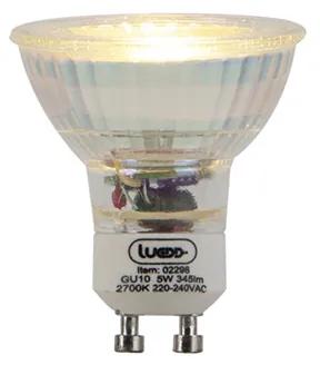 GU10 tompítható LED-es lámpa 3 lépésben tompítható 5W 345lm 2700 K