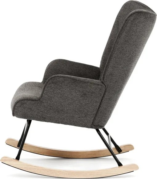 Hintaszék, szürke, szövet, AK-373 GREY2